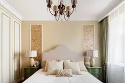 Wallpaper panel bedroom photo
