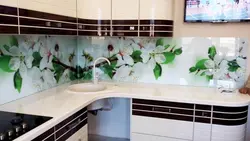 Установить фото панель на кухню