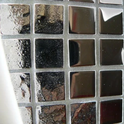 Epoxy grout in the bathroom photo