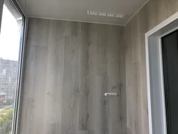 Ламінат на столь лоджыі фота