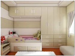 Children'S Bedroom Wardrobe Bed Photo