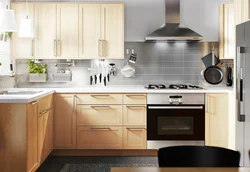 IKEA mətbəxlərinin hazır künc fotoşəkilləri