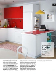 IKEA mətbəxlərinin hazır künc fotoşəkilləri
