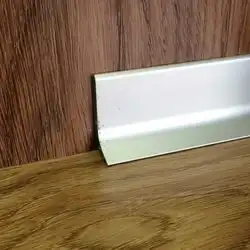 Types of skirting boards for the kitchen photo
