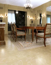 Полы для гостиной классика фото
