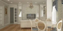 Flooring for living room classic photo