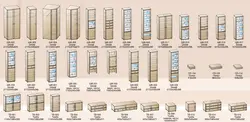 Kitchen modules dimensions photo