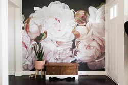 Peonies Painting In The Bedroom Photo