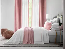 Pastel curtains for the bedroom photo