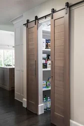 Narrow door to the kitchen photo