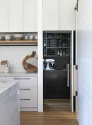 Narrow door to the kitchen photo