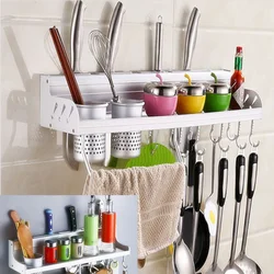 Organizers in the kitchen interior photo