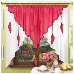 Curtains for kitchen sale photos
