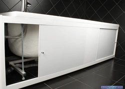 Sliding Panels For Bathroom Photo