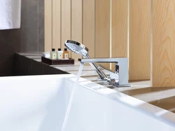Faucet on board bathroom photo