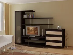 Living room with two chests of drawers photo