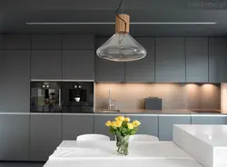 Chandelier for the kitchen minimalism photo