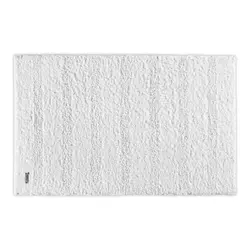 White bath mat photo