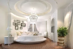 Round Ceiling In The Bedroom Photo
