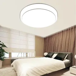 Round Ceiling In The Bedroom Photo