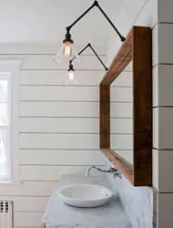 Hamamdakı loft güzgüsü fotoşəkili