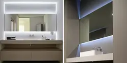 Vanna otağı güzgüsü fotoşəkili quraşdırılmışdır
