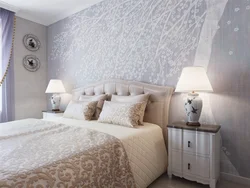 Openwork Wallpaper In The Bedroom Photo