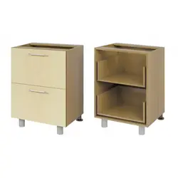 Cabinets tables for kitchen photo