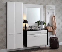 Cabinets bedside tables in the hallway photo