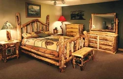 Photo of a bedroom like in the old days