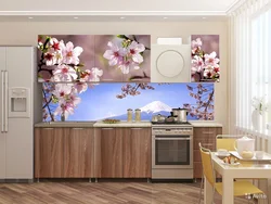 Photo Wallpaper For The Kitchen Photo Sakura