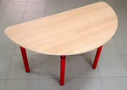 Полукруглый стол на кухню фото