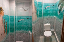 Фото панелей для ванной море