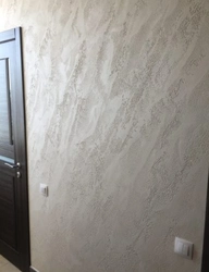 Photo Of Travertine Plaster In The Kitchen