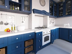 Ошхона кабуд акс countertop сиёҳ