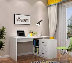 Corner tables photo for bedroom