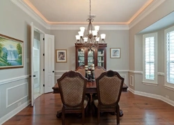 Ceiling plinths for hallway photo