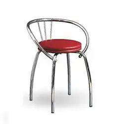 Chrome chair for kitchen photo