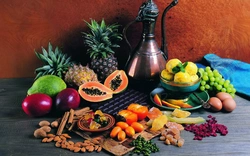 Обои для кухни фото фрукты