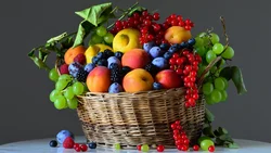 Обои Для Кухни Фото Фрукты