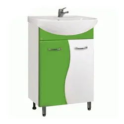 Hammom fotosurati uchun yashil lavabo