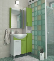 Green sink for bathroom photo