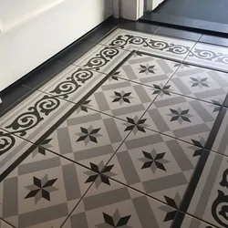 Ceramic tiles for hallway photo