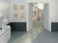 Ceramic tiles for hallway photo