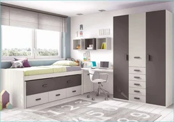 Bedroom set for teenagers photo