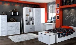 Bedroom set for teenagers photo