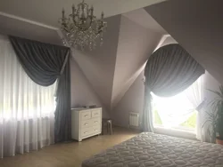 Акси пардаҳо барои хобгоҳи болохона