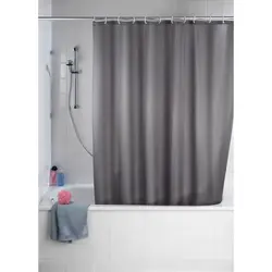 Polyester curtains for bathroom photo