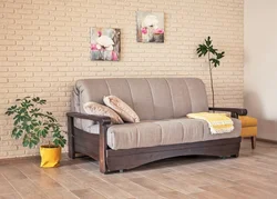Sofa accordion in the kitchen photo