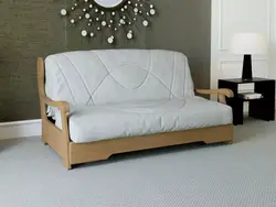 Oshxonadagi fotosuratda divan akkordeoni